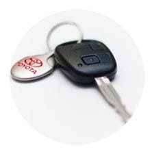 Perdida de llave toyota en Rubí