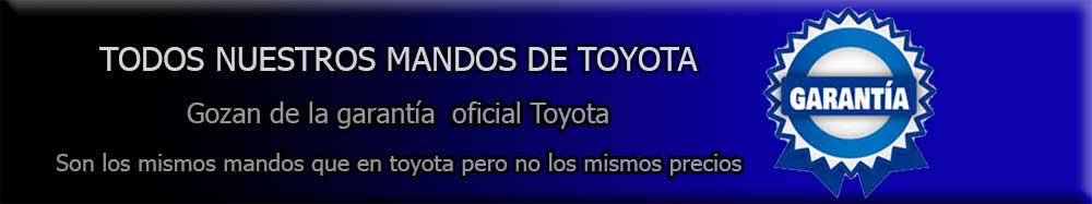 Garantia en todas nuestras llaves de toyota-Apertcar-Rubí