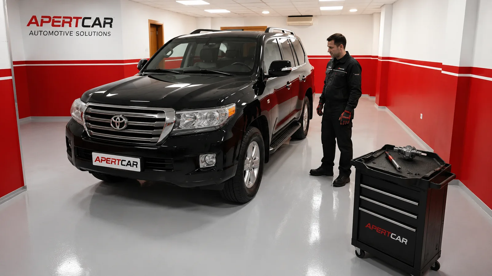 Diagnóstico técnico del sistema de arranque Land Cruiser en León