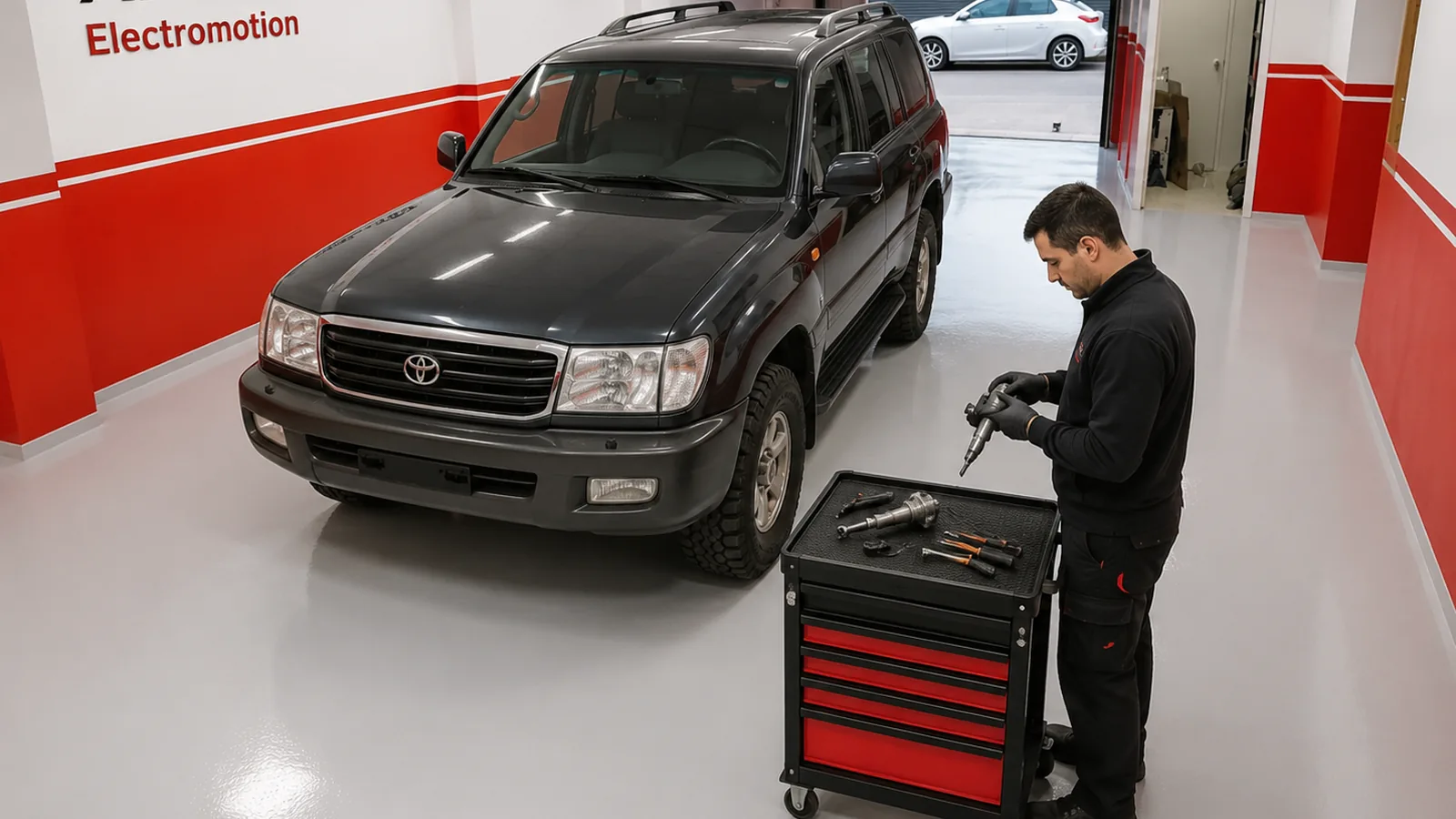 Diagnóstico técnico del sistema de arranque Land Cruiser en Vilassar de Mar